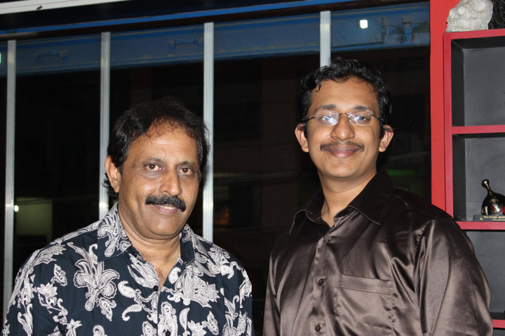 Magician Philip with Magician KS Ramesh